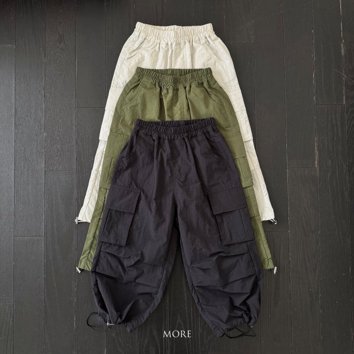 More - Korean Children Fashion - #minifashionista - Knee Line Cargo Pants