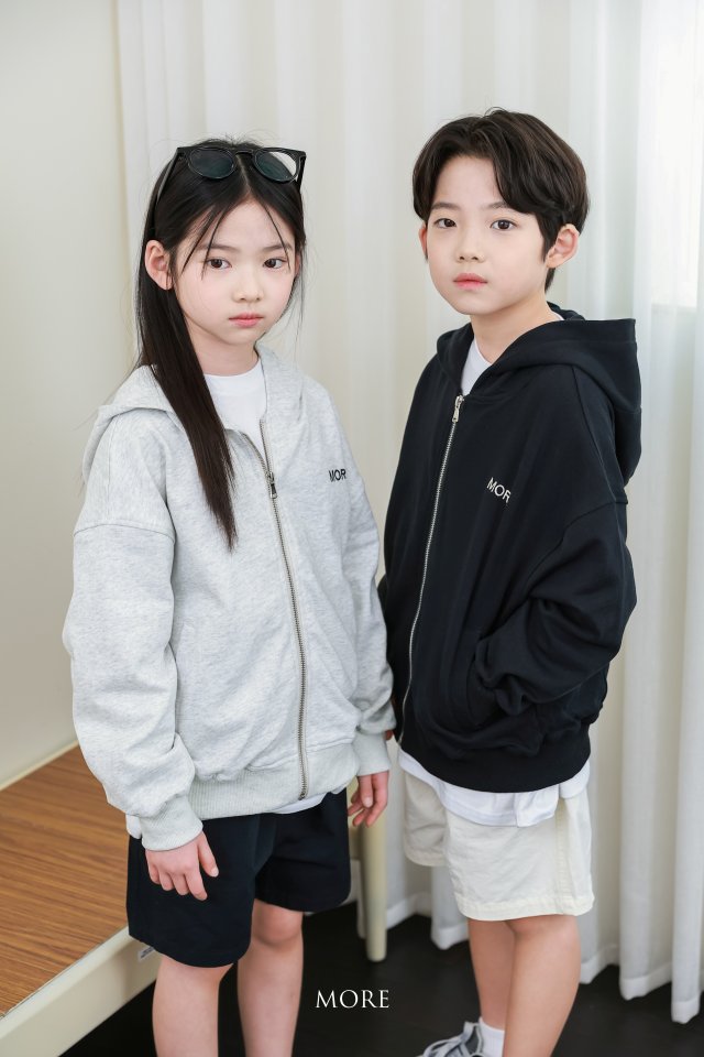 More - Korean Children Fashion - #minifashionista - MORE Zip-up Hood Jacket - 8
