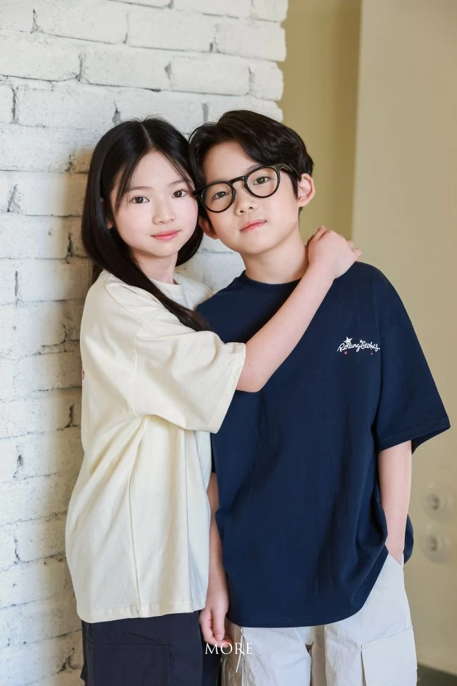 More - Korean Children Fashion - #prettylittlegirls - Rolling Stone Short Sleeve Tee - 8