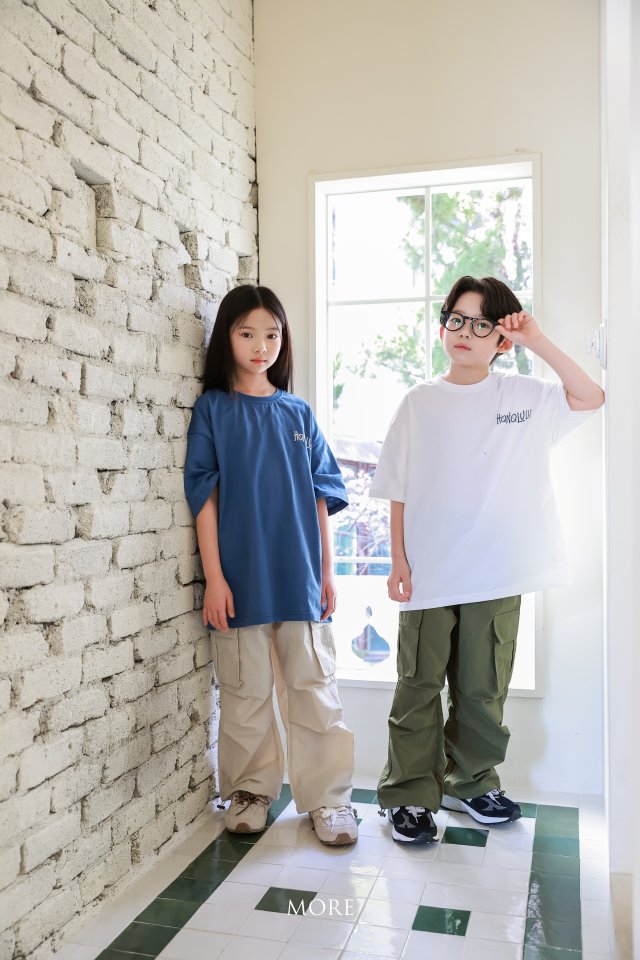 More - Korean Children Fashion - #prettylittlegirls - Honolulu Short Sleeve Tee - 6