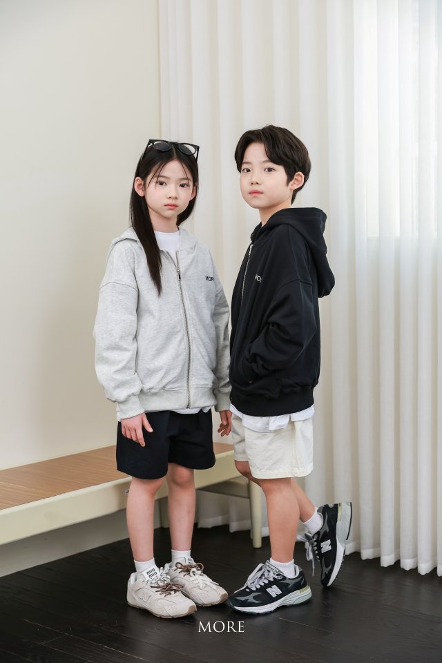 More - Korean Children Fashion - #prettylittlegirls - MORE Zip-up Hood Jacket - 9