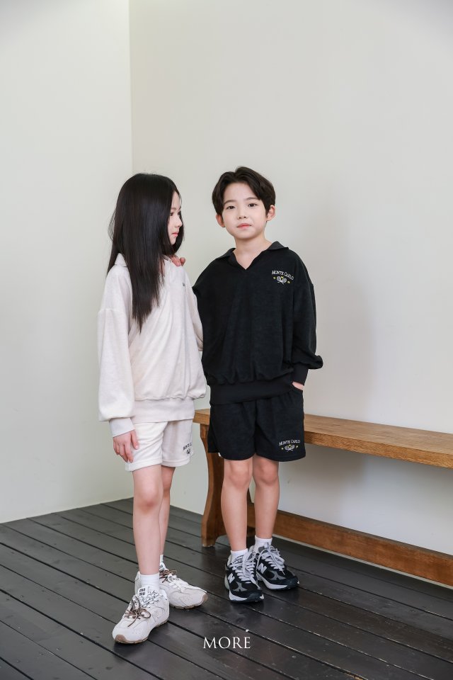 More - Korean Children Fashion - #prettylittlegirls - Monte Terry Top Bottom Set - 7