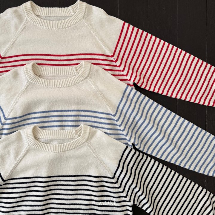 More - Korean Children Fashion - #stylishchildhood - Marine Round Knit - 2