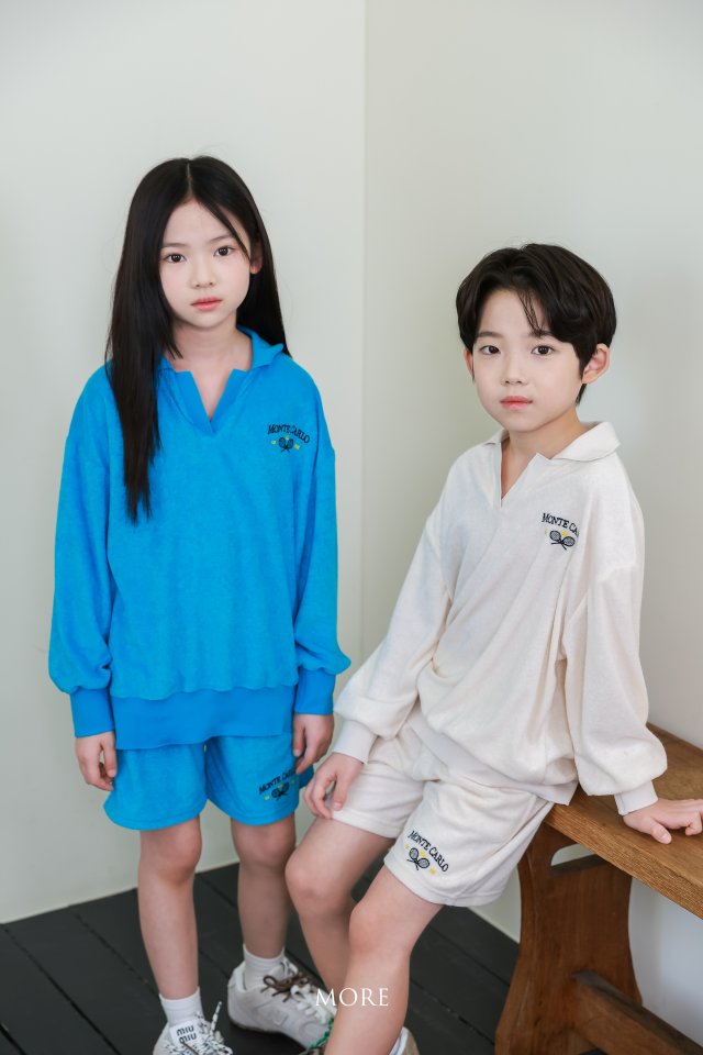 More - Korean Children Fashion - #todddlerfashion - Monte Terry Top Bottom Set - 8