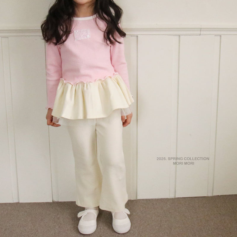Mori Mori - Korean Children Fashion - #childofig - Lace Crop Tee - 8