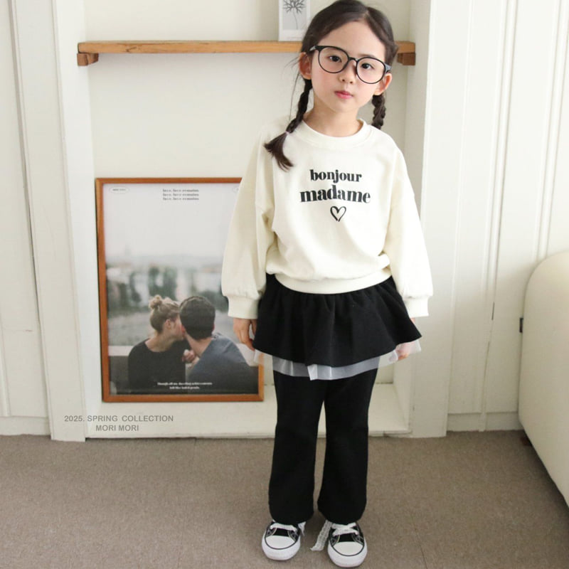 Mori Mori - Korean Children Fashion - #childrensboutique - Bonjour Heart Tee - 4