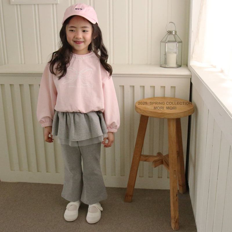 Mori Mori - Korean Children Fashion - #kidsshorts - Bonnie Lace Tee - 9