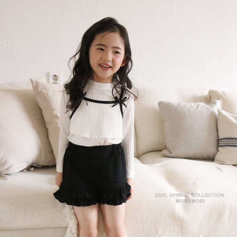Mori Mori - Korean Children Fashion - #kidsshorts - Petite Layered Tee - 3