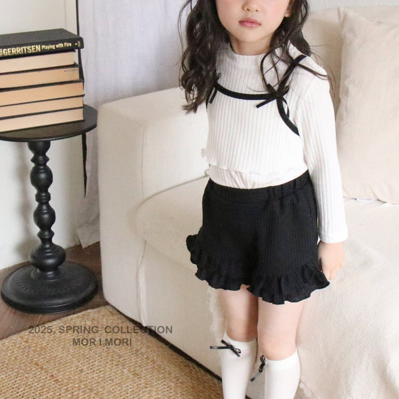 Mori Mori - Korean Children Fashion - #kidsshorts - Petite Layered Tee - 4