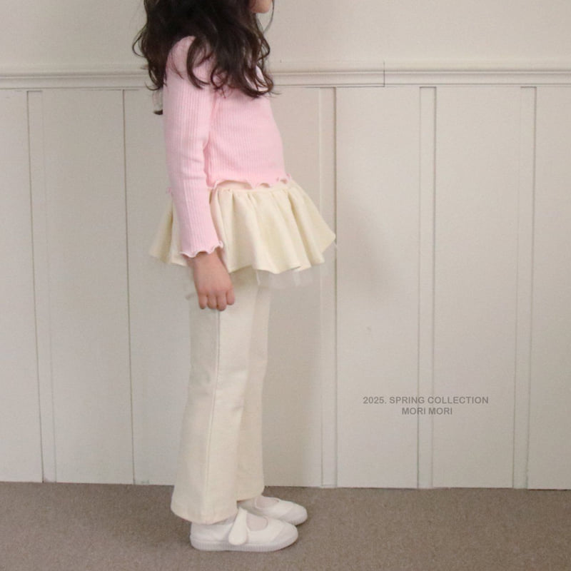 Mori Mori - Korean Children Fashion - #magicofchildhood - Cancan Bootcut Pants - 9