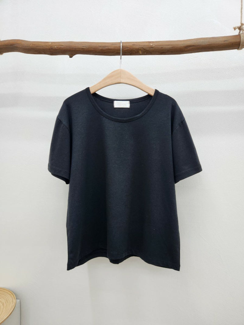 Most - Korean Women Fashion - #momslook - U Neck Tee - 5