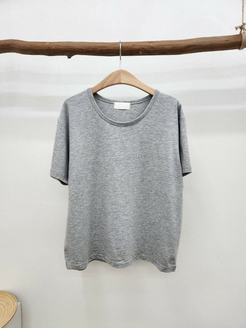 Most - Korean Women Fashion - #momslook - U Neck Tee - 4