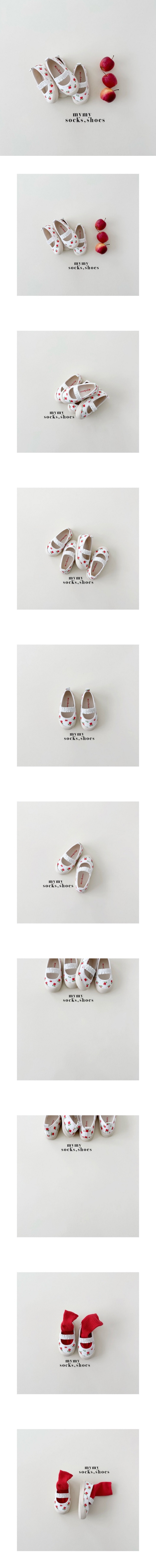 My Socks - Korean Baby Fashion - #babyboutique - 468 Apple Shoes