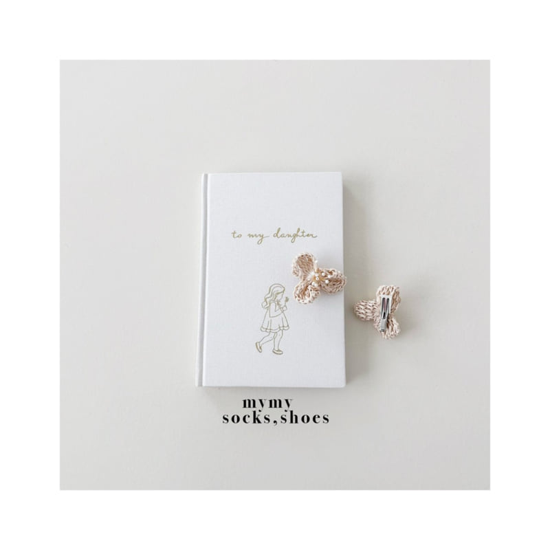 My Socks - Korean Children Fashion - #Kfashion4kids - Apricot Hair Pin Set - 3