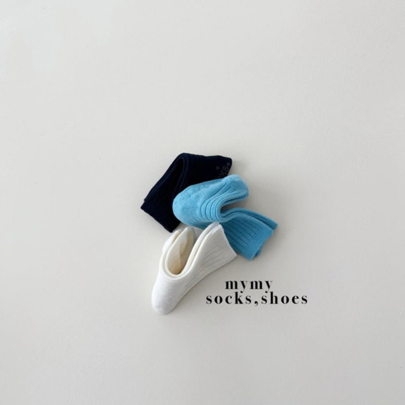 My Socks - Korean Children Fashion - #childrensboutique - Blueberry Set - 7