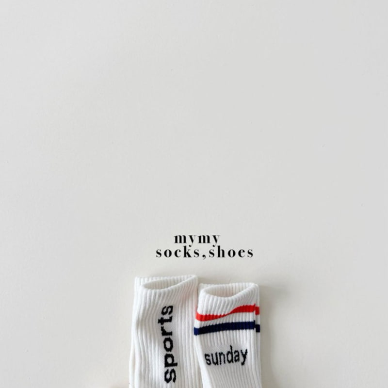 My Socks - Korean Children Fashion - #kidsshorts - Orange Set - 8