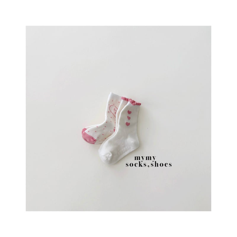 My Socks - Korean Children Fashion - #kidsshorts - Peach Set