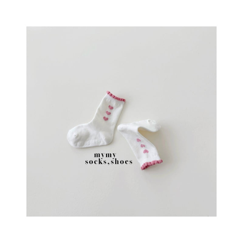 My Socks - Korean Children Fashion - #magicofchildhood - Peach Set - 6
