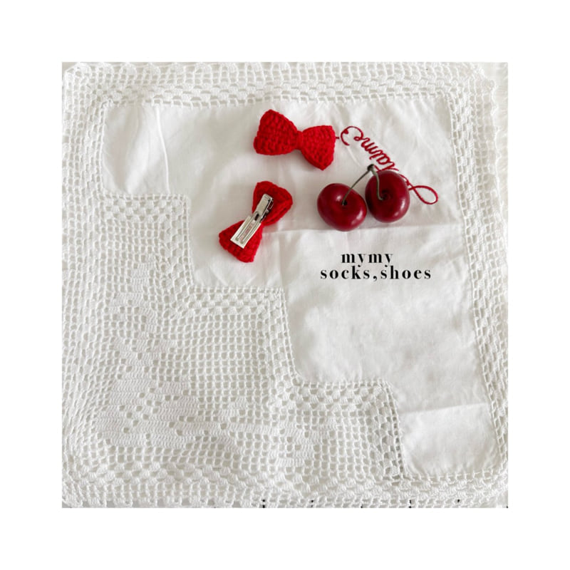 My Socks - Korean Children Fashion - #littlefashionista - Tomato Hair Pin Set - 4