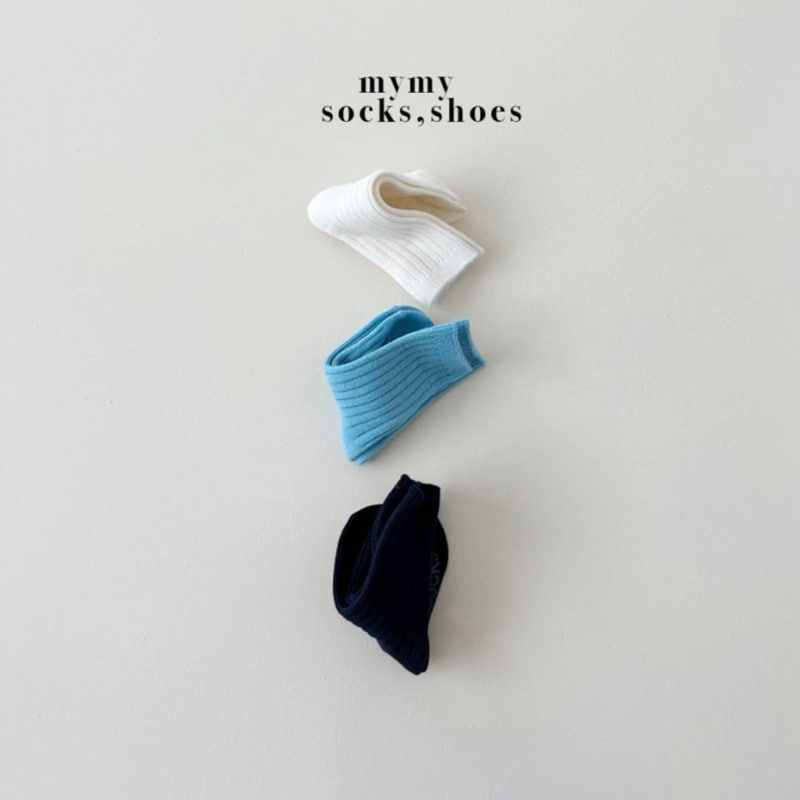 My Socks - Korean Children Fashion - #minifashionista - Blueberry Set