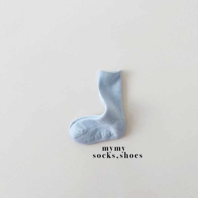 My Socks - Korean Children Fashion - #minifashionista - Plum Set - 5