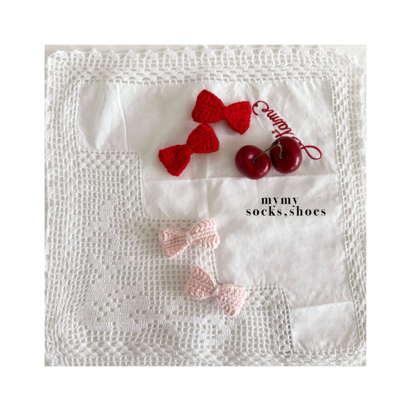 My Socks - Korean Children Fashion - #todddlerfashion - Tomato Hair Pin Set - 7