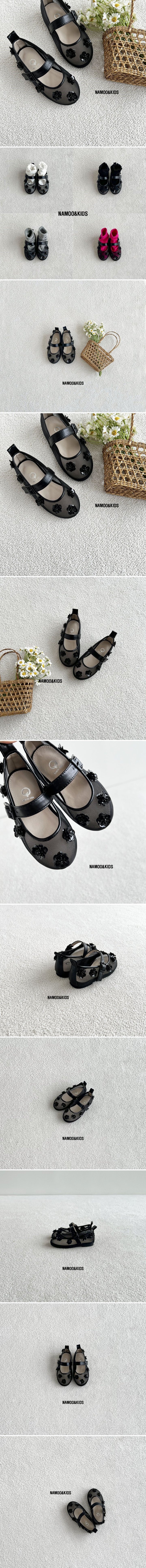 Namoo & Kids - Korean Children Fashion - #Kfashion4kids - Flora Lace Mary Jane