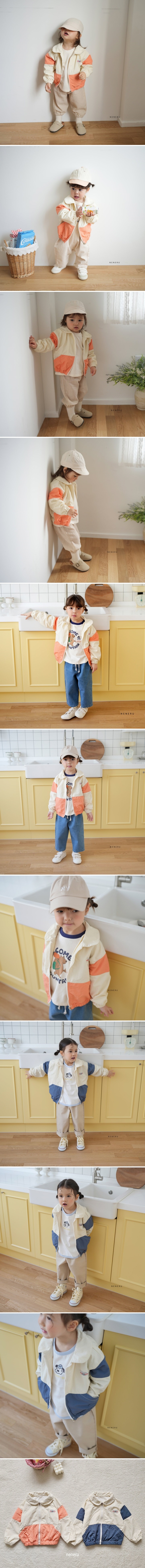Neneru - Korean Baby Fashion - #babyootd - Beam Colored Jumper