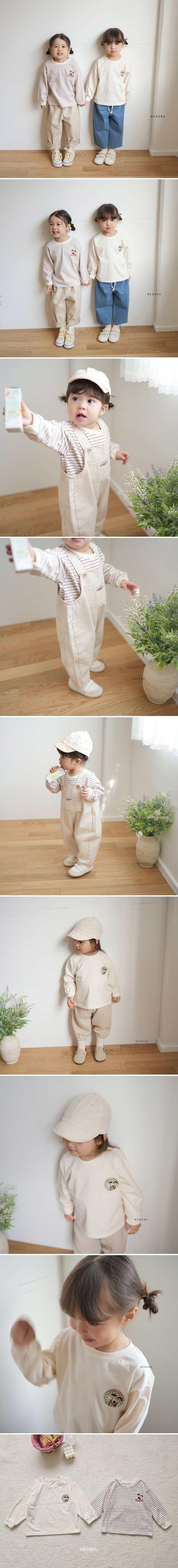 Neneru - Korean Baby Fashion - #babyootd - Hello Tee