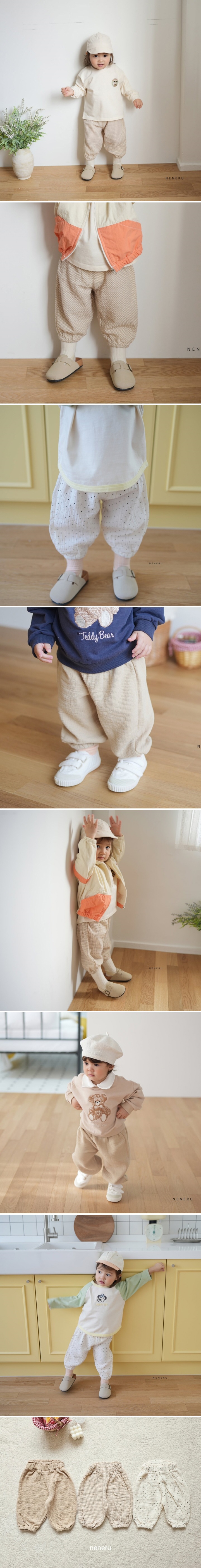 Neneru - Korean Baby Fashion - #onlinebabyshop - Bebe Joy Pants