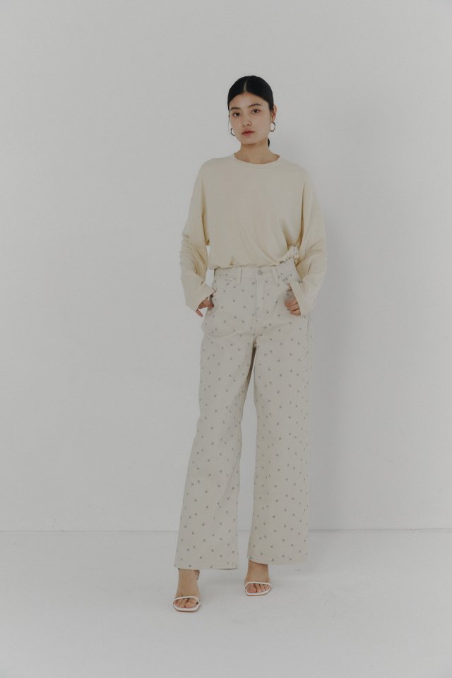 Neroli36 - Korean Women Fashion - #momslook - H Basic Tee