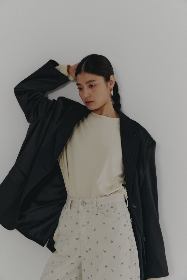 Neroli36 - Korean Women Fashion - #momslook - H Mix Jacket - 2