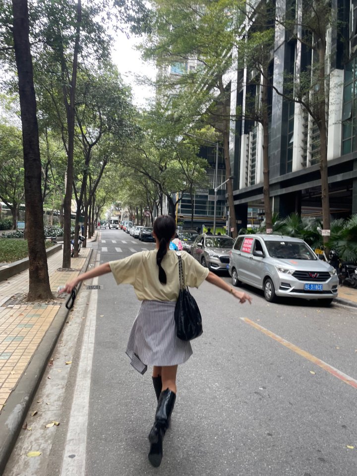 Neroli36 - Korean Women Fashion - #momslook - H Avec Tee - 10