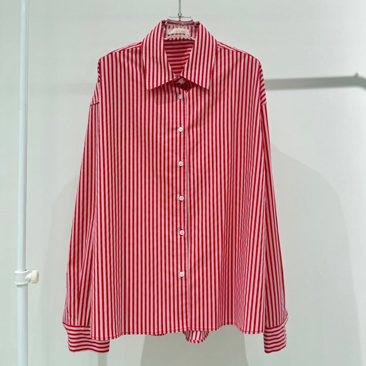 Neroli36 - Korean Women Fashion - #thelittlethings - Wendy Stripe Shirt