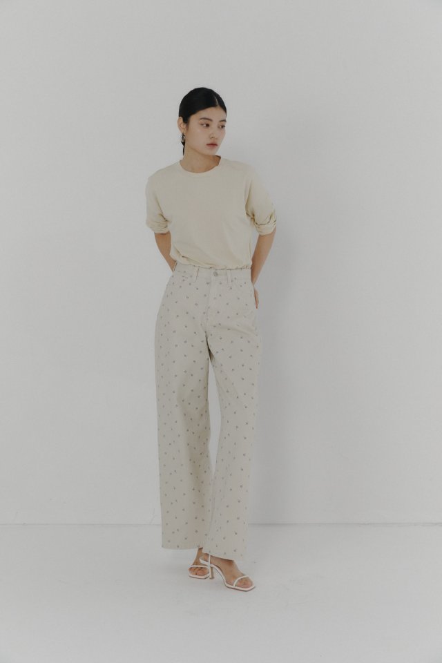 Neroli36 - Korean Women Fashion - #vintagekidsstyle - H Basic Tee - 12