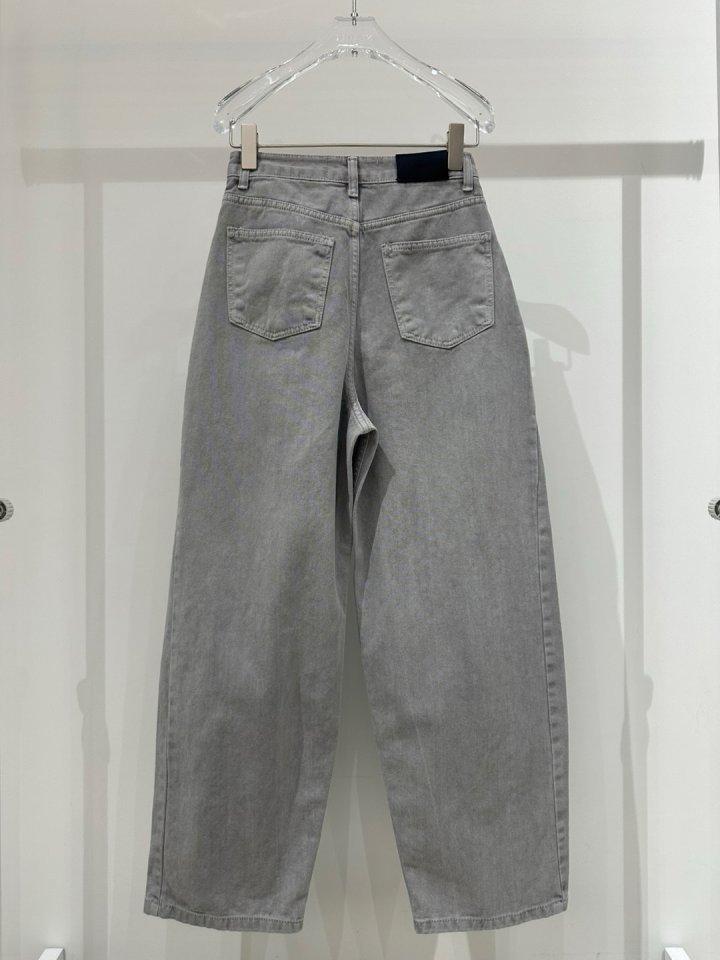 Neroli36 - Korean Women Fashion - #womensfashion - Curve Denim Pants