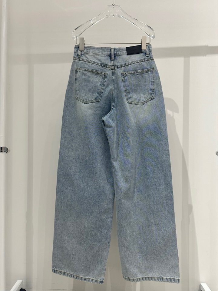 Neroli36 - Korean Women Fashion - #womensfashion - Salt Denim Pants