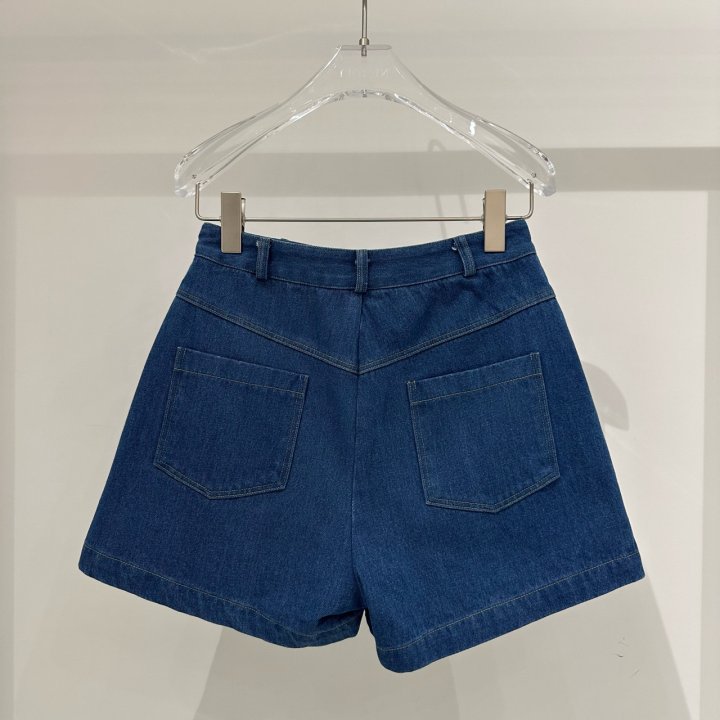 Neroli36 - Korean Women Fashion - #womensfashion - Denim Skirt Half Pants