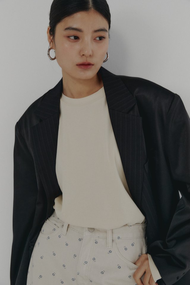 Neroli36 - Korean Women Fashion - #momslook - Flower Straight Pants - 4