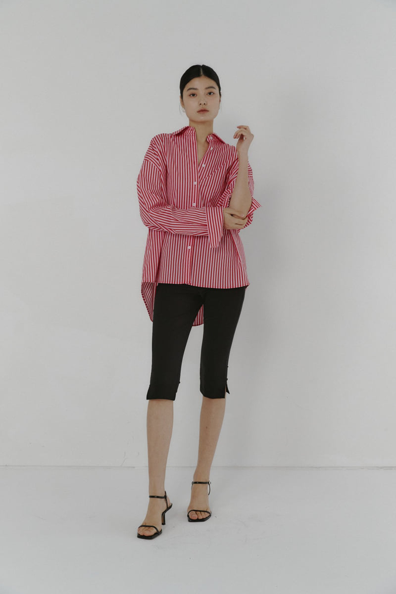 Neroli36 - Korean Women Fashion - #momslook - H Slim Leggings - 4