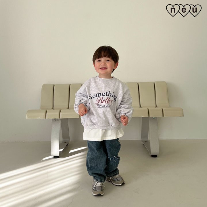 Neu - Korean Children Fashion - #Kfashion4kids - Something Sweatshirts - 11