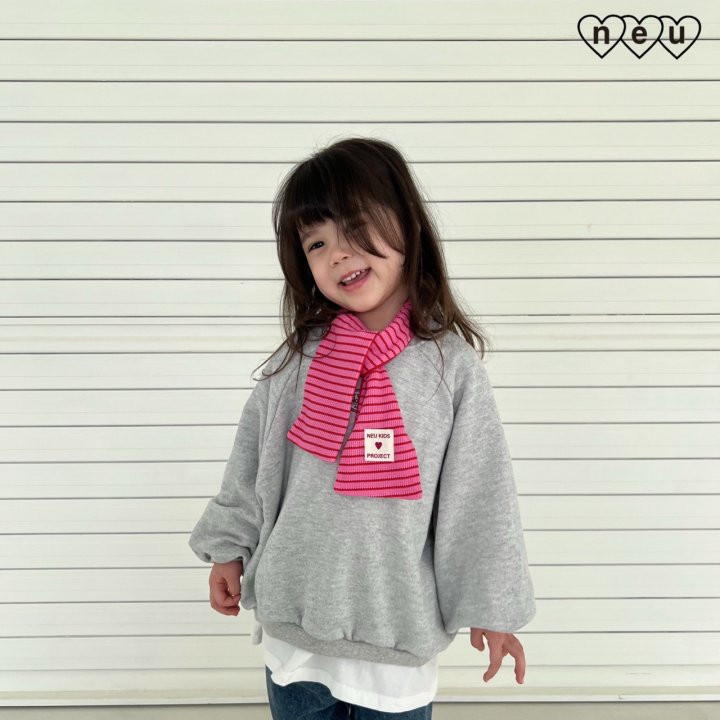 Neu - Korean Children Fashion - #childofig - Waffle Double-sided Muffler - 12