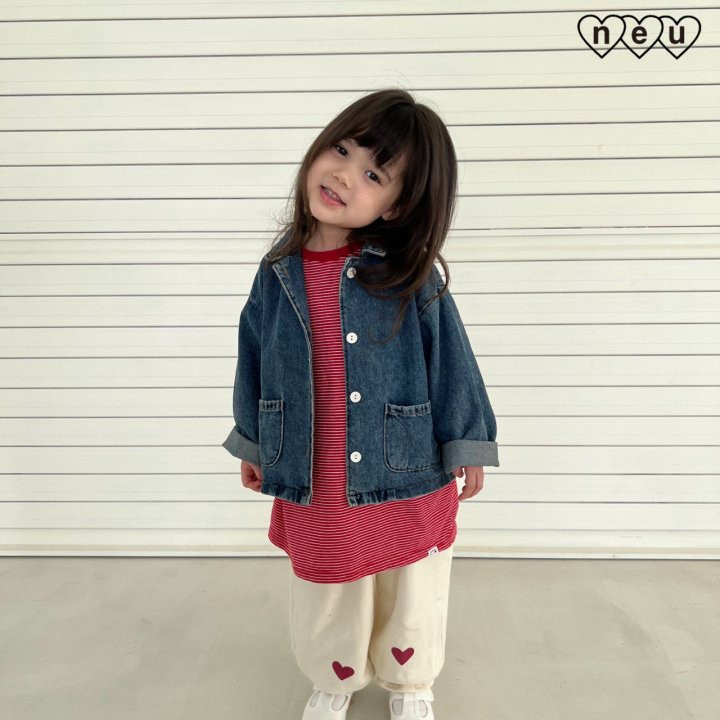 Neu - Korean Children Fashion - #childofig - Stripe Tee - 9
