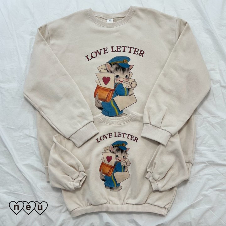 Neu - Korean Children Fashion - #childofig - Love Letter Sweatshirts - 8