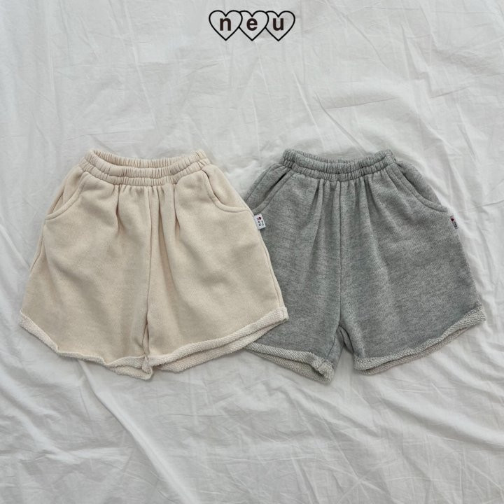 Neu - Korean Children Fashion - #childrensboutique - Roll-up Shorts