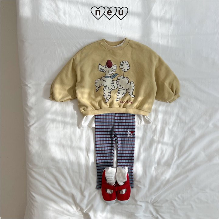 Neu - Korean Children Fashion - #childrensboutique - Poodle Sweatshirts - 4