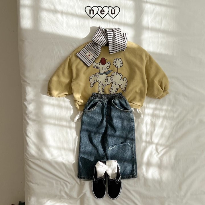 Neu - Korean Children Fashion - #discoveringself - Poodle Sweatshirts - 5