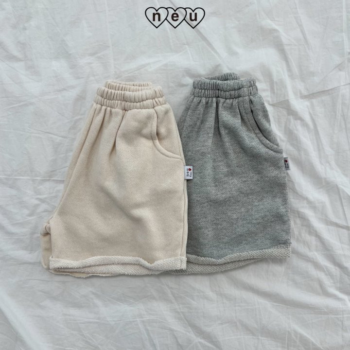 Neu - Korean Children Fashion - #discoveringself - Roll-up Shorts - 3