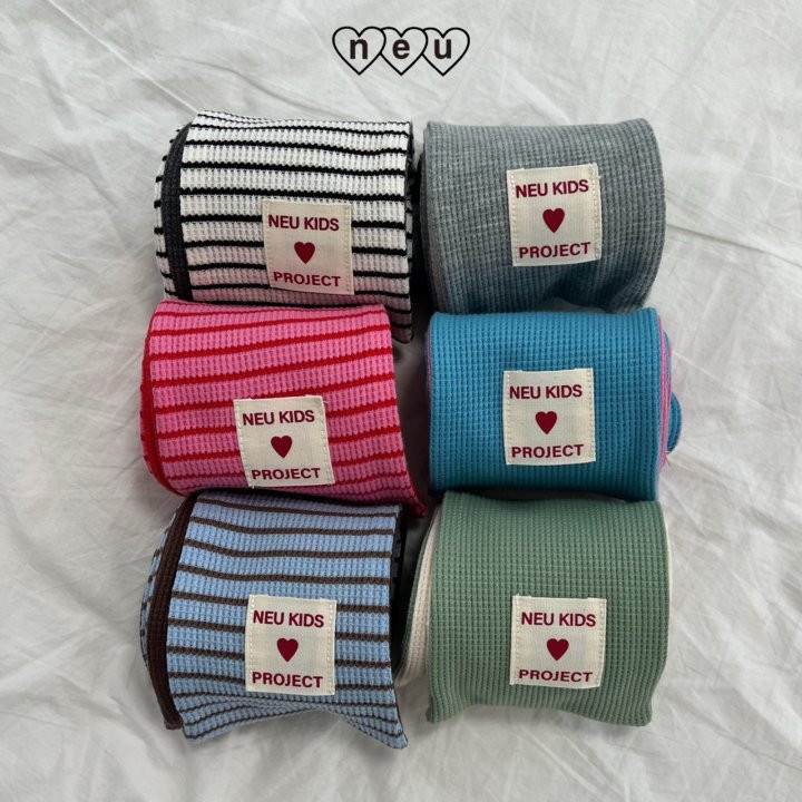 Neu - Korean Children Fashion - #kidsshorts - Waffle Double-sided Muffler