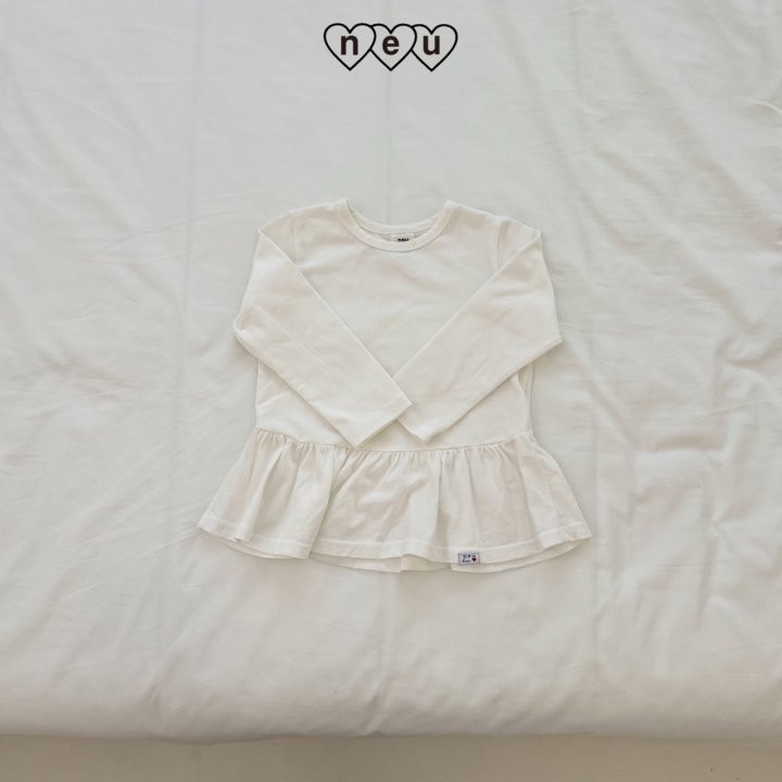 Neu - Korean Children Fashion - #kidsstore - Frill Tee - 7